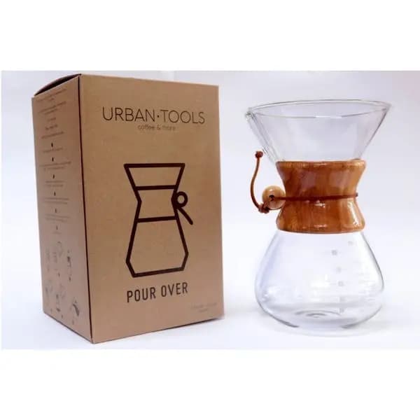 POUR OVER AHŞAP TUTACAKLI 6 CUP