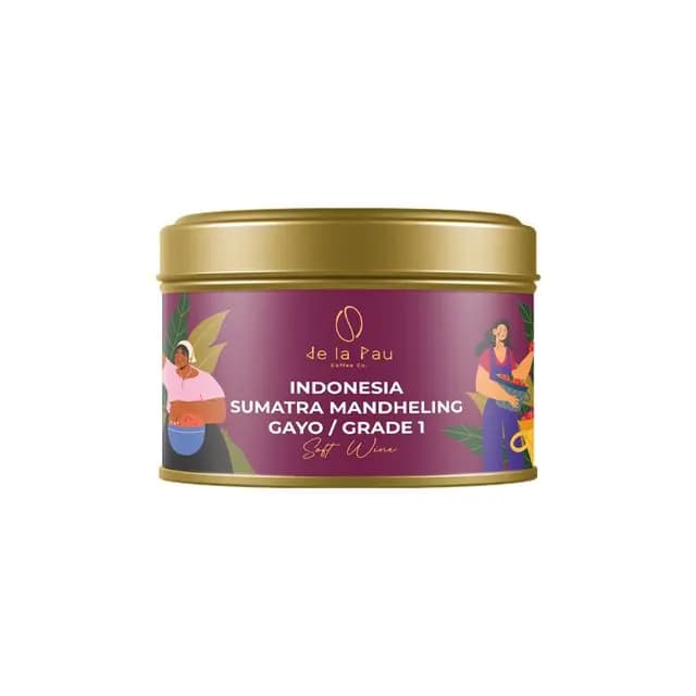 De La Pau Sumatra Mandheling Gayo Soft Wine Çekirdek Kahve 70 gr