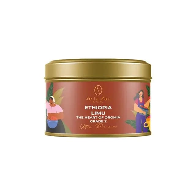 De La Pau Ethiopia Limu Gr 2 Ultra Premium Seri Çekirdek Kahve 70 gr