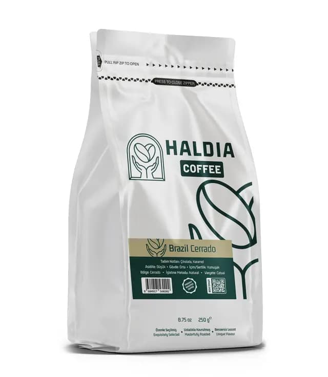 Haldia Brazil Cerrado Yöresel Kahve 250 gr.