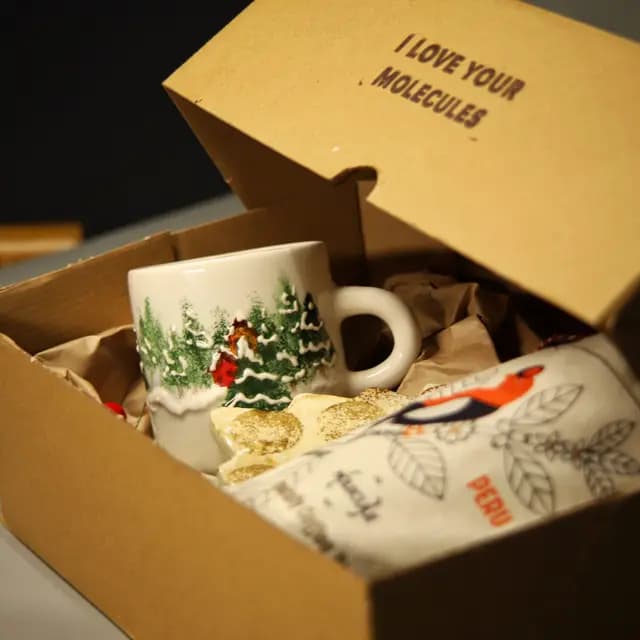 Yeni Yıl Set Postcard