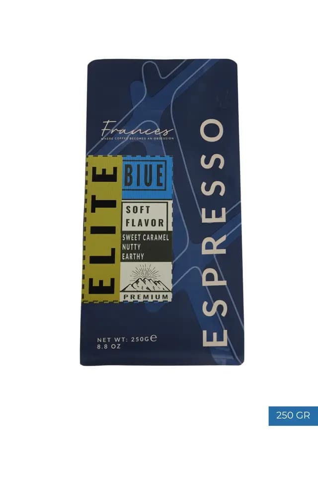 %100 Arabica Elite Blue | Espresso | 250 GR | Orta Yoğunluk