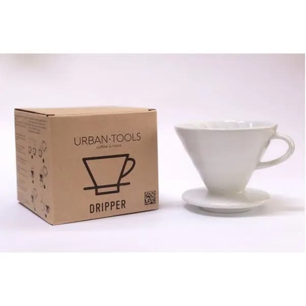 V60 02 SERAMIK KAHVE DEMLEME BEYAZ