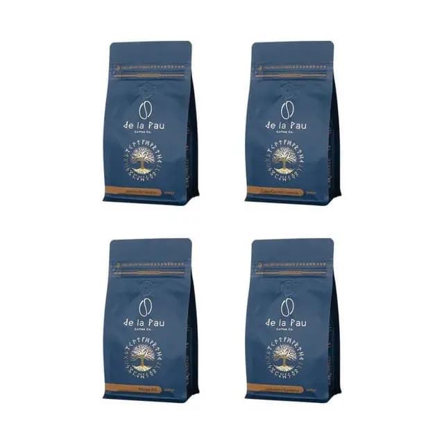 De La Pau Premiım Dünya Kahveleri Tanışma Paketi 250 gr 4'lü Set