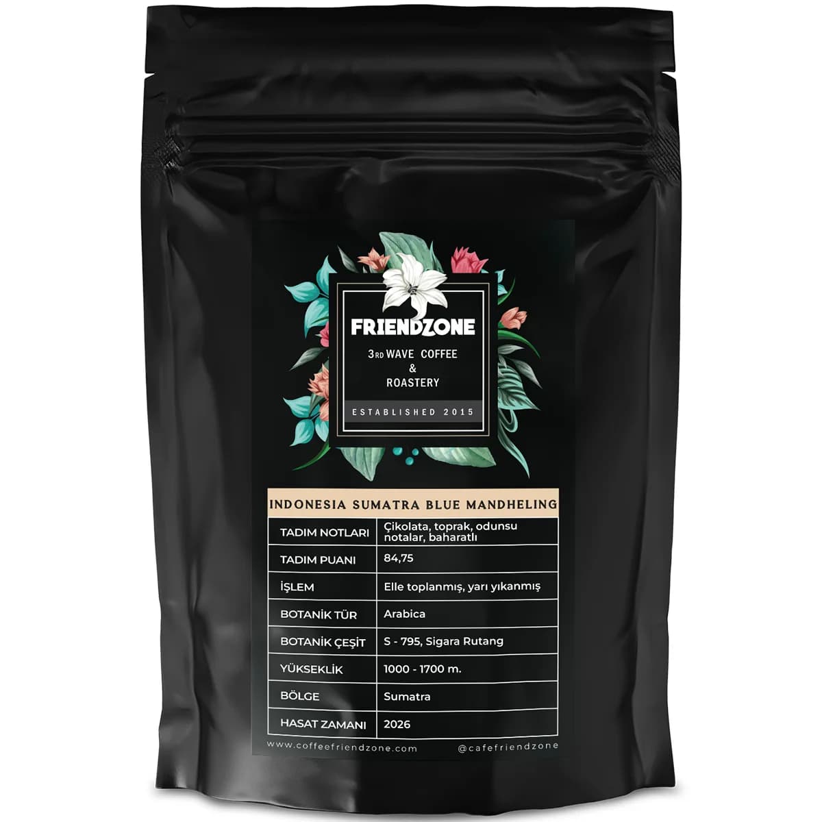 Indonesia Sumatra Blue Mandheling