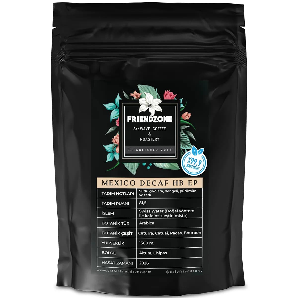 Mexico Decaf ( Kafeinsiz ) HB EP