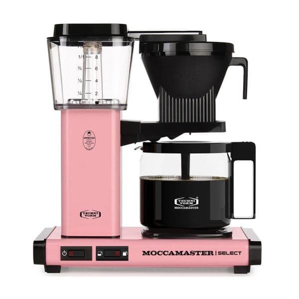 Moccamaster Select Filtre Kahve Makinesi Cam Potlu Pembe