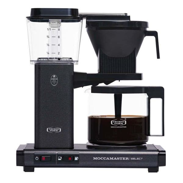 Moccamaster Select Filtre Kahve Makinesi Cam Potlu Antrasit