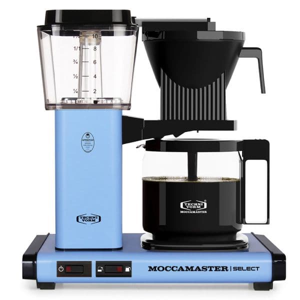 Moccamaster Select Filtre Kahve Makinesi Cam Potlu Mavi