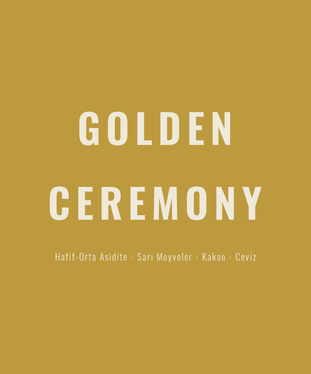 Golden Ceremony Espresso&Filtre