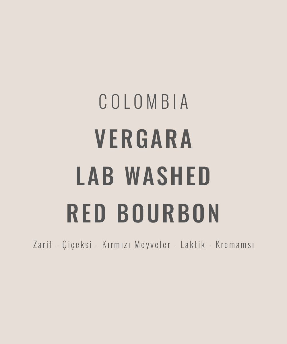Colombia - Vergara Lab Natural Red Bourbon