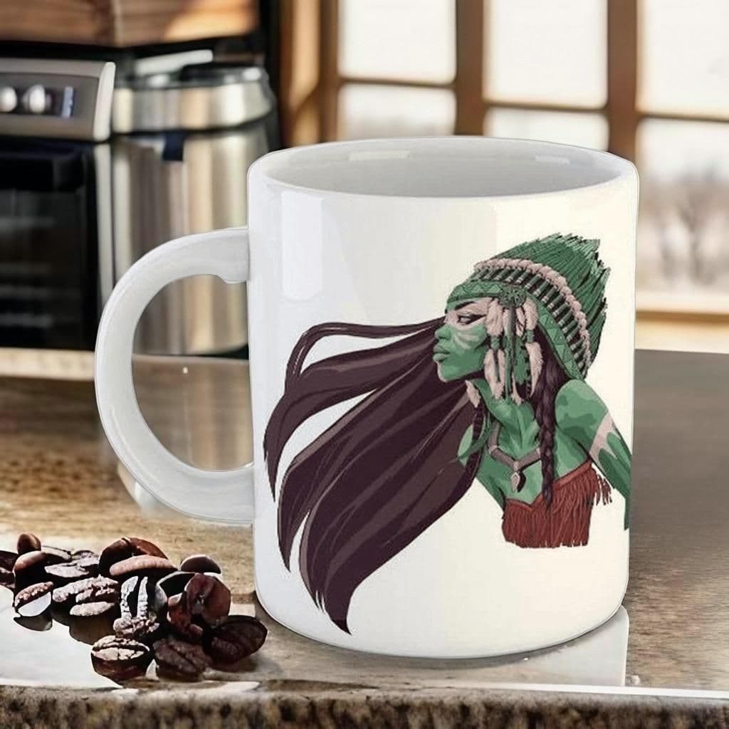 Poka Kızı Kahve Kupası