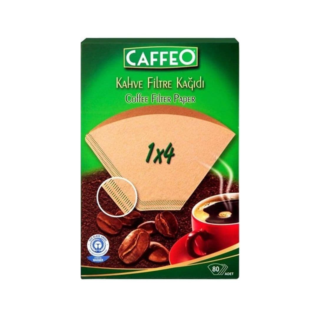 Caffeo 1x4 Kahve Filtre Kâğıdı 80 Adet
