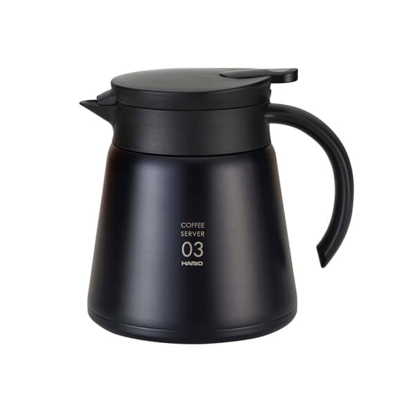 Hario Yalıtımlı Paslanmaz Servis Sürahisi Siyah (800 ml)