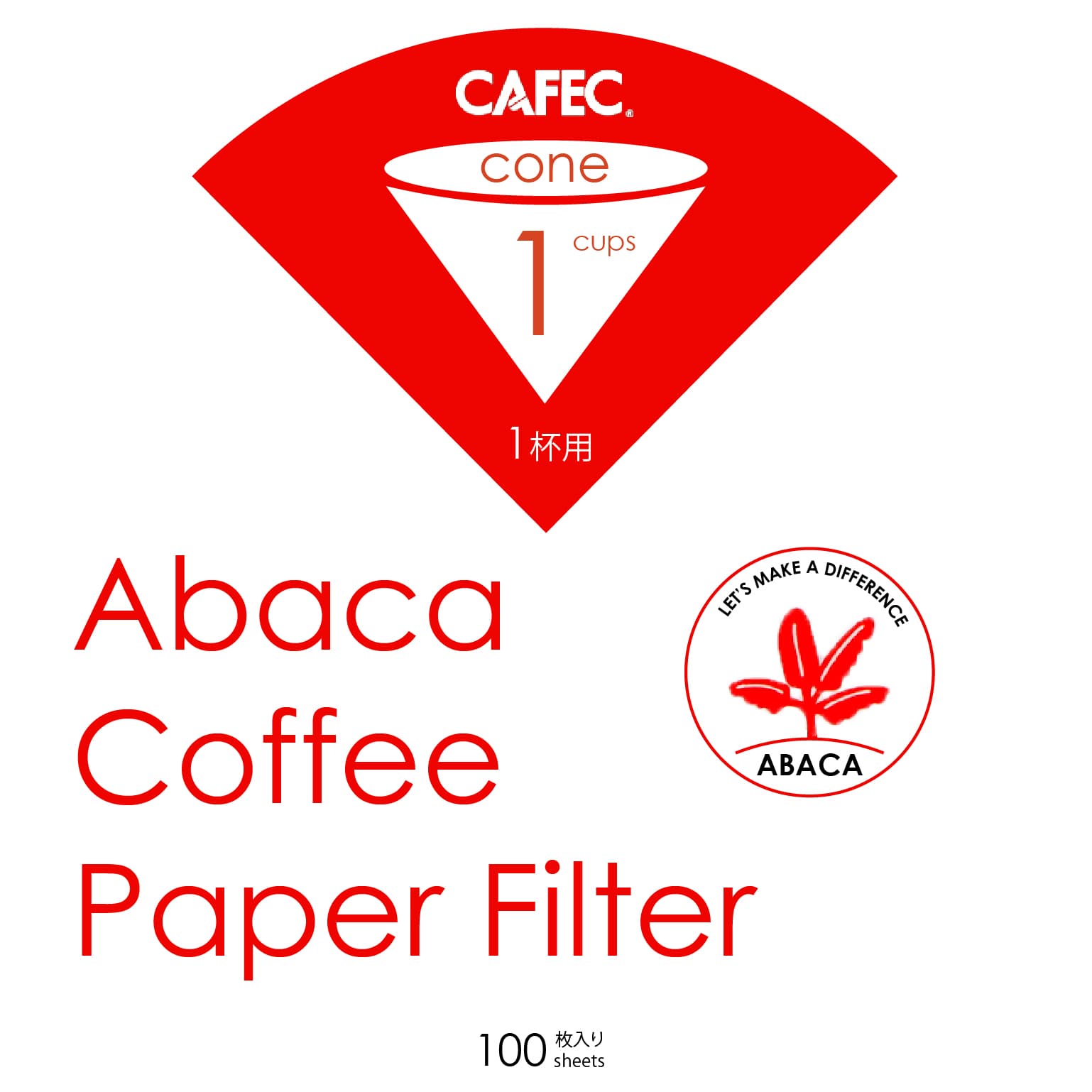 Cafec Abaca Filtre Kağıdı-CUP1