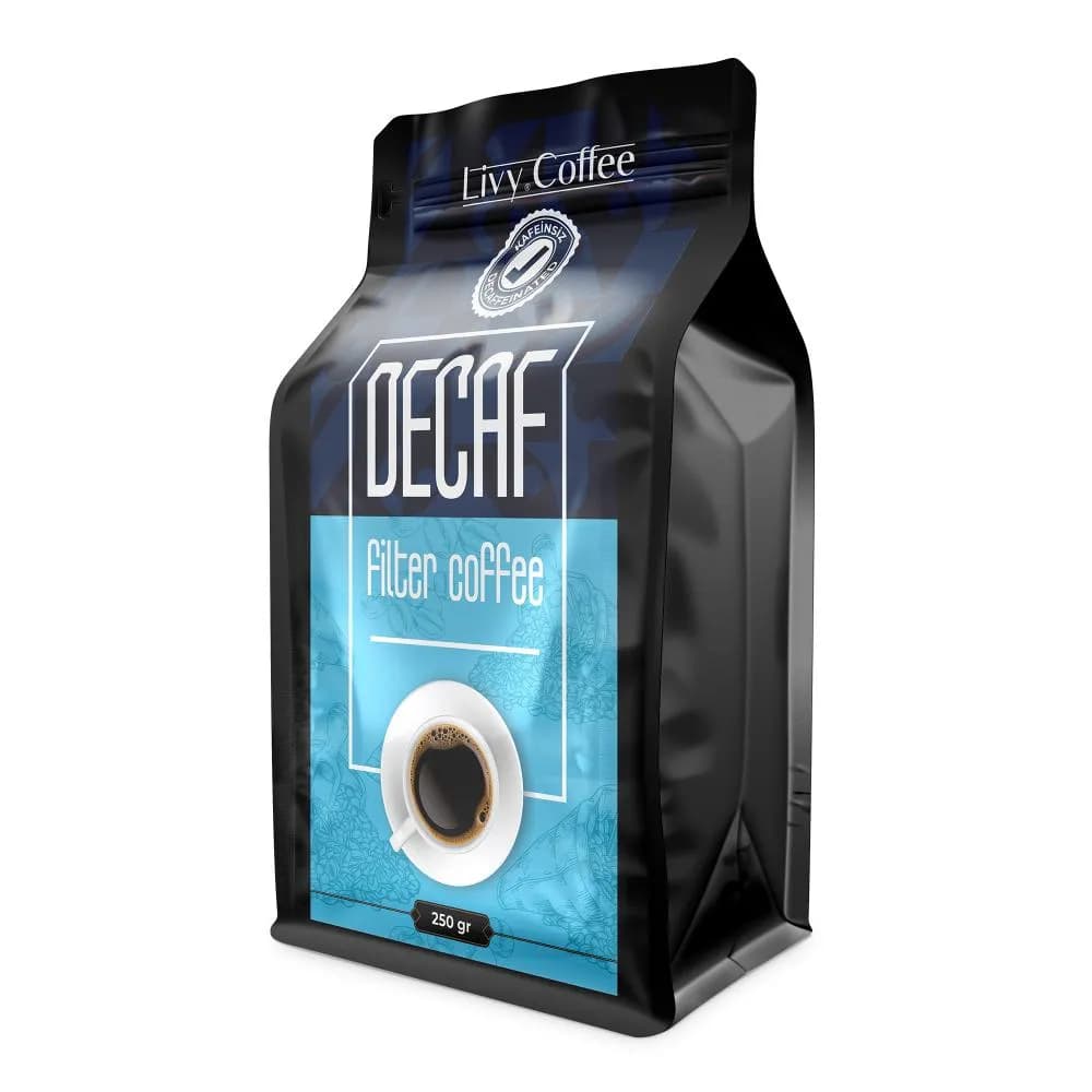 Livy Coffe Decaf Kafeinsiz Filtre Kahve 250 Gr
