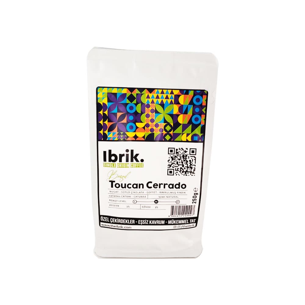 Brazil Toucan Cerrado Single Origin Kahve 250gr