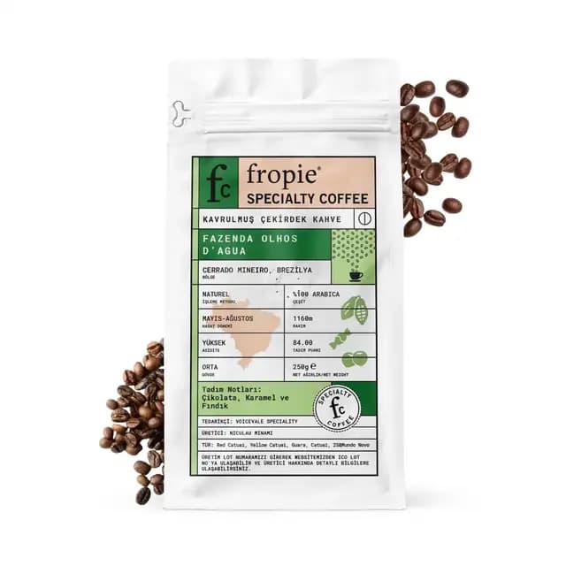 Çekirdek Kahve 250gr - Brezilya