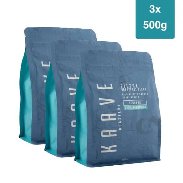 Breakfast Blend Filtre 500 Gr*3'lü Tanışma Paketi