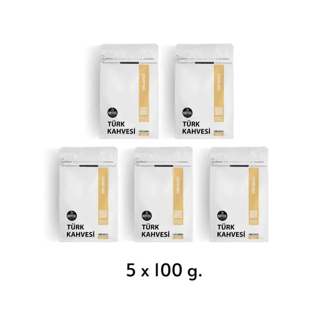 Klasik Türk Kahvesi - 5 x 100g.