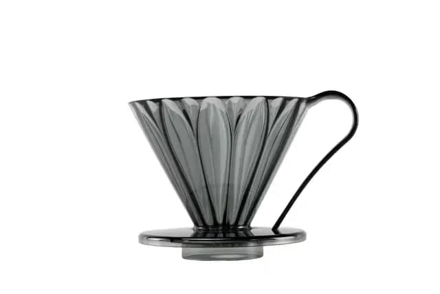 Cafec Flower Dripper Cup4 - Black