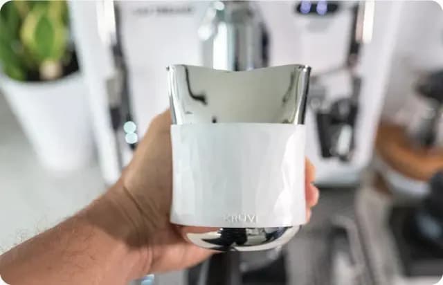 Kruve Create Latte Pitcher / Süt Potu (Beyaz)