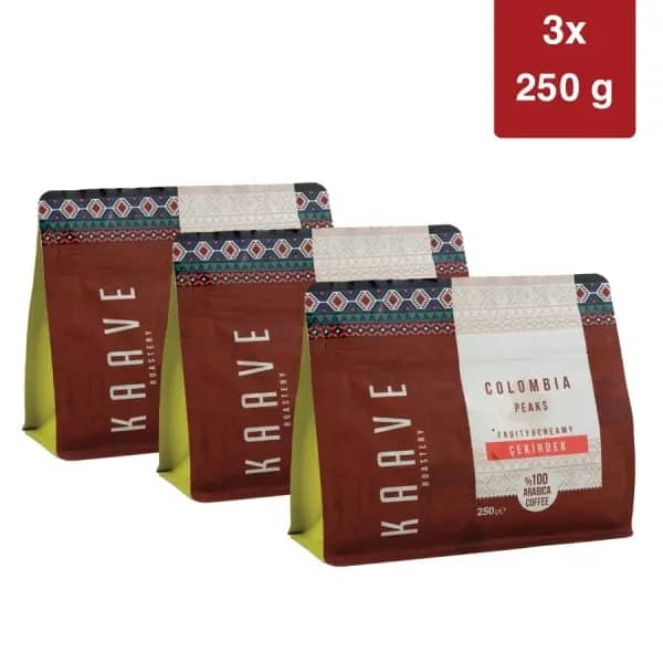 Colombia Peaks Çekirdek 250 Gr*3'lü Tanışma Paketi