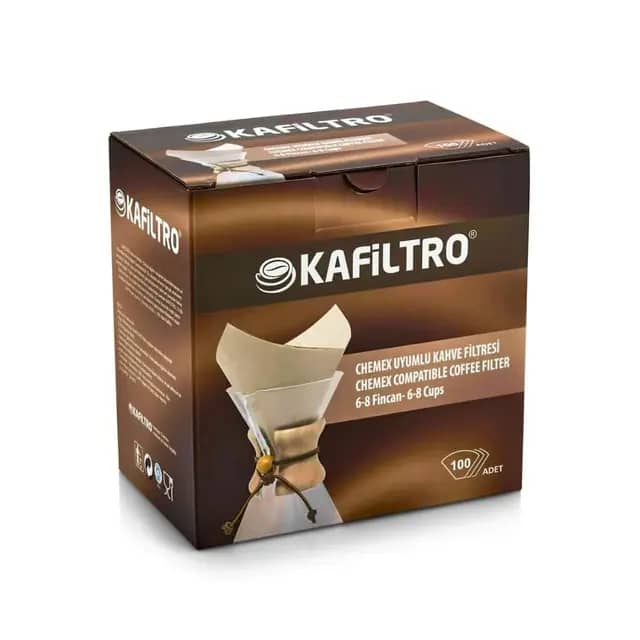 Kafıltro Chemex Filtre Kağıdı 6-8 (100ad)