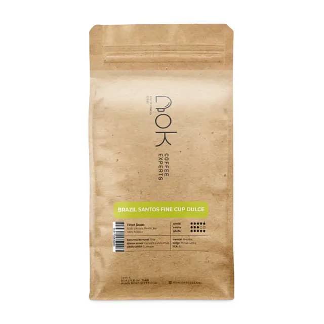 Brazil Santos Fine Cup Dulce - Çekirdek (Öğütülmemiş) 1 Kg