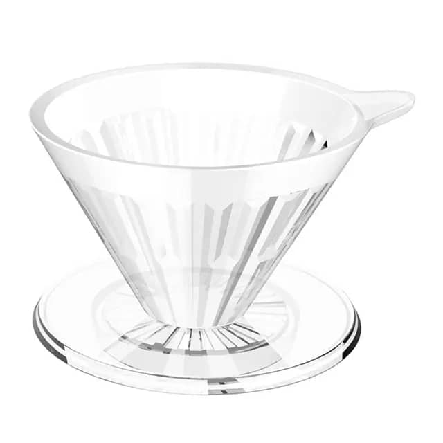 Timemore Plastik V60 Dripper Crystal Eye 01 (2 Fincan)