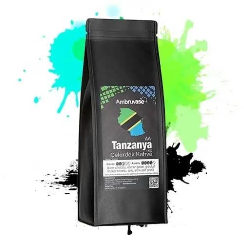 AMBRUVASE TANZANYA KAVRULMUŞ KAHVE - 250 Gr.