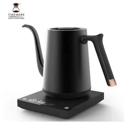 Timemore Fish Pour-Over Elektrikli Isı Ayarlı Gooseneck Kettle 600ml