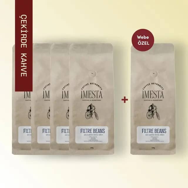 İmesta Toptan Filtre Kahve | 5 Al 4 Öde (5kg) - Ofis ve Kafe Paketi