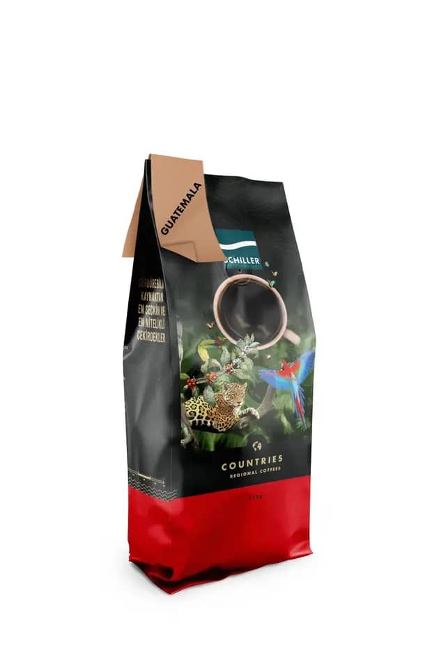 Schiller Guatemala Santa Rosa 250 Gr Yöresel Çekirdek Kahve Moka Pot