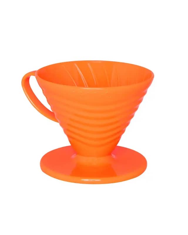 Neon Turuncu V60 02 Dripper Kahve Demleme Ekipmanı