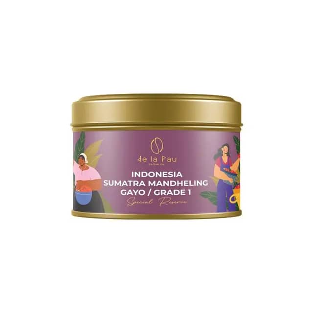 De La Pau Sumatra Mandheling Gayo Ultra Premium Seri Natural Çekirdek Kahve 70 gr