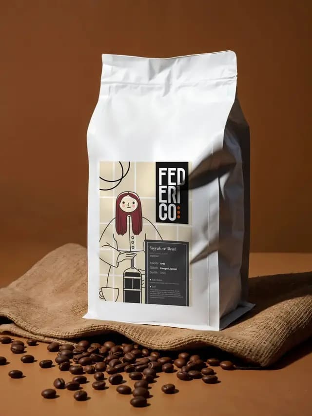 Signature Blend Espresso Kahve Çekirdeği – %100 Arabica