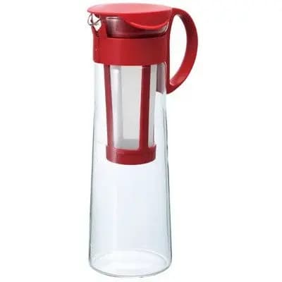Hario Mizudashi (Cold Brew) Coffee Pot 1000 ml Kırmızı