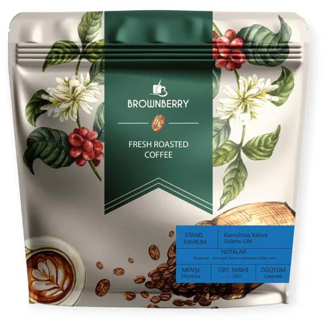 Etiyopya Sidamo Gr4 Kavrulmuş Kahve