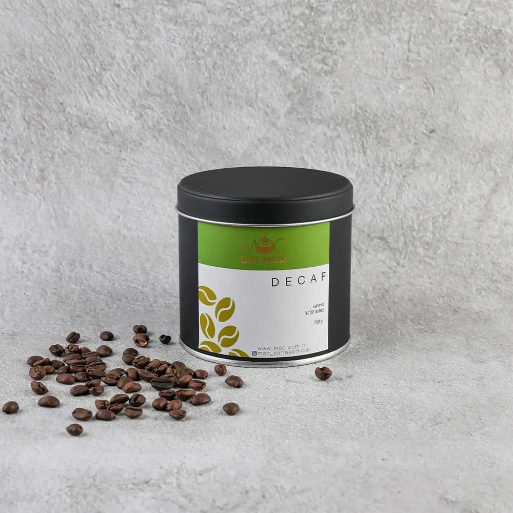 Decaf Metal Kutu Kahve