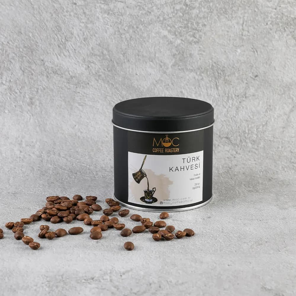 Eşsiz Türk Kahvesi Metal Kutu
