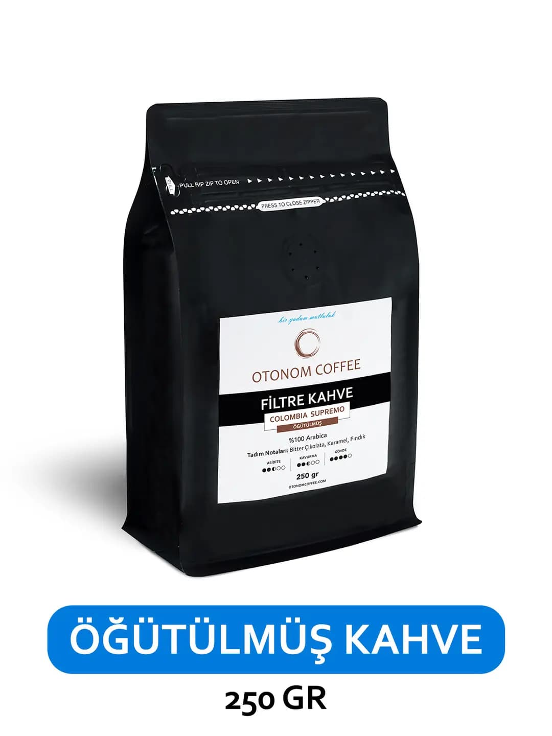 Kolombiya Supremo Filtre Kahve 250 gr