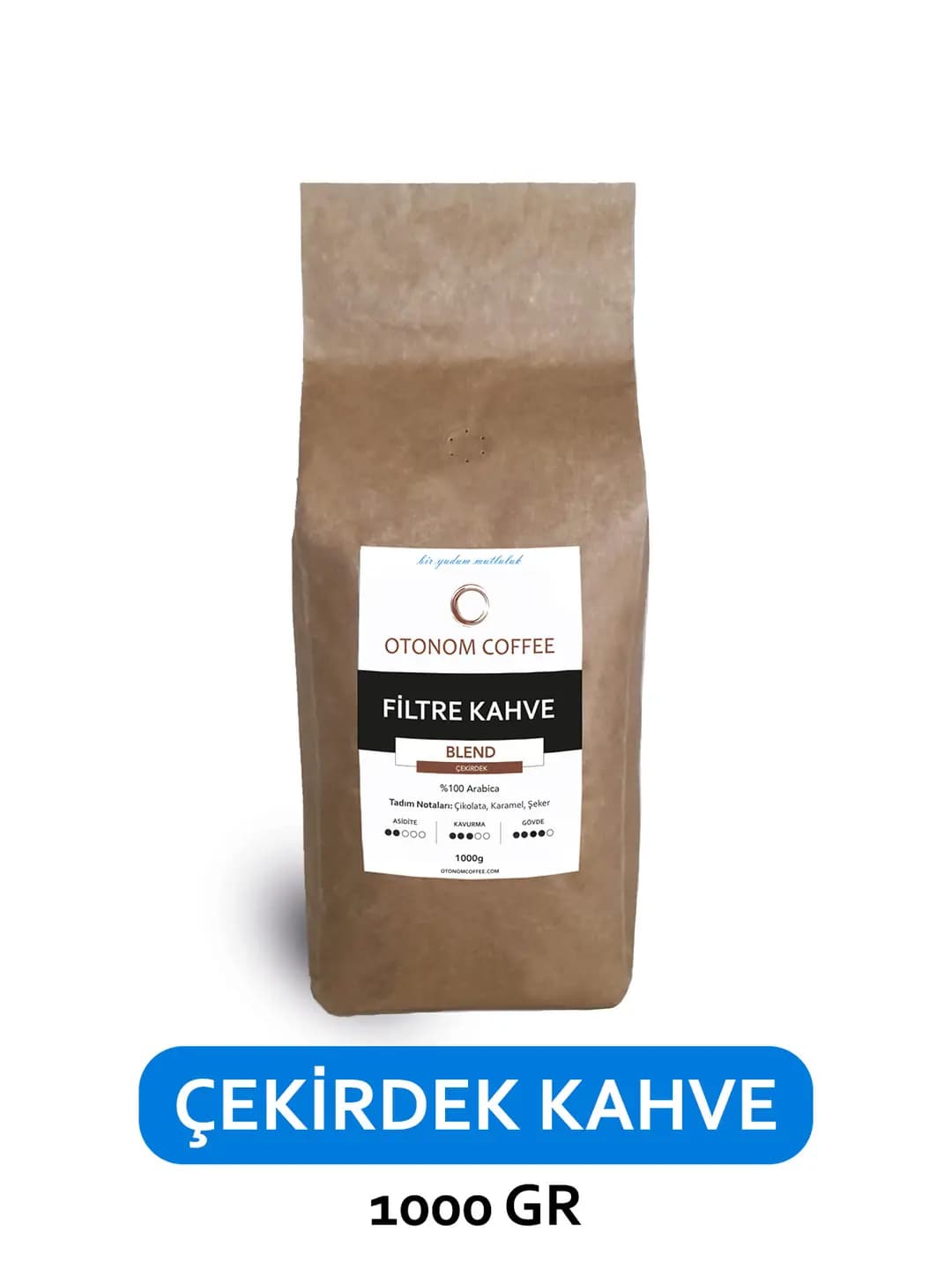 Otonom Blend Filtre Kahve 1 kg Çekirdek