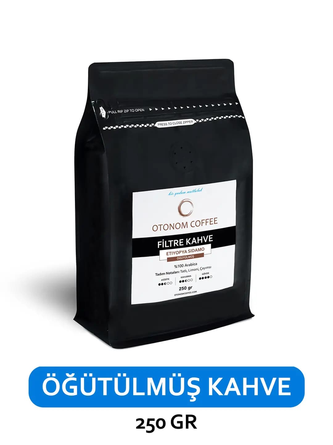 Etiyopya Sidamo Filtre Kahve 250 gr