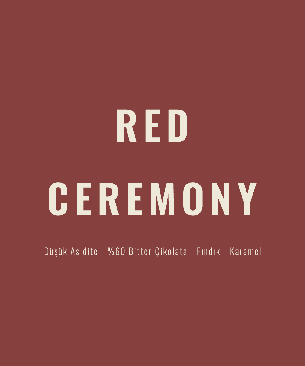 Red Ceremony Espresso&Filtre