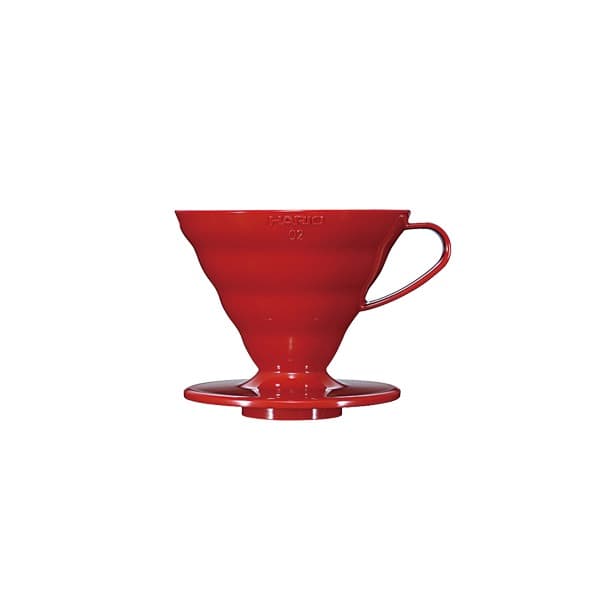 Hario V60 02 Dripper (Kırmızı Plastik)