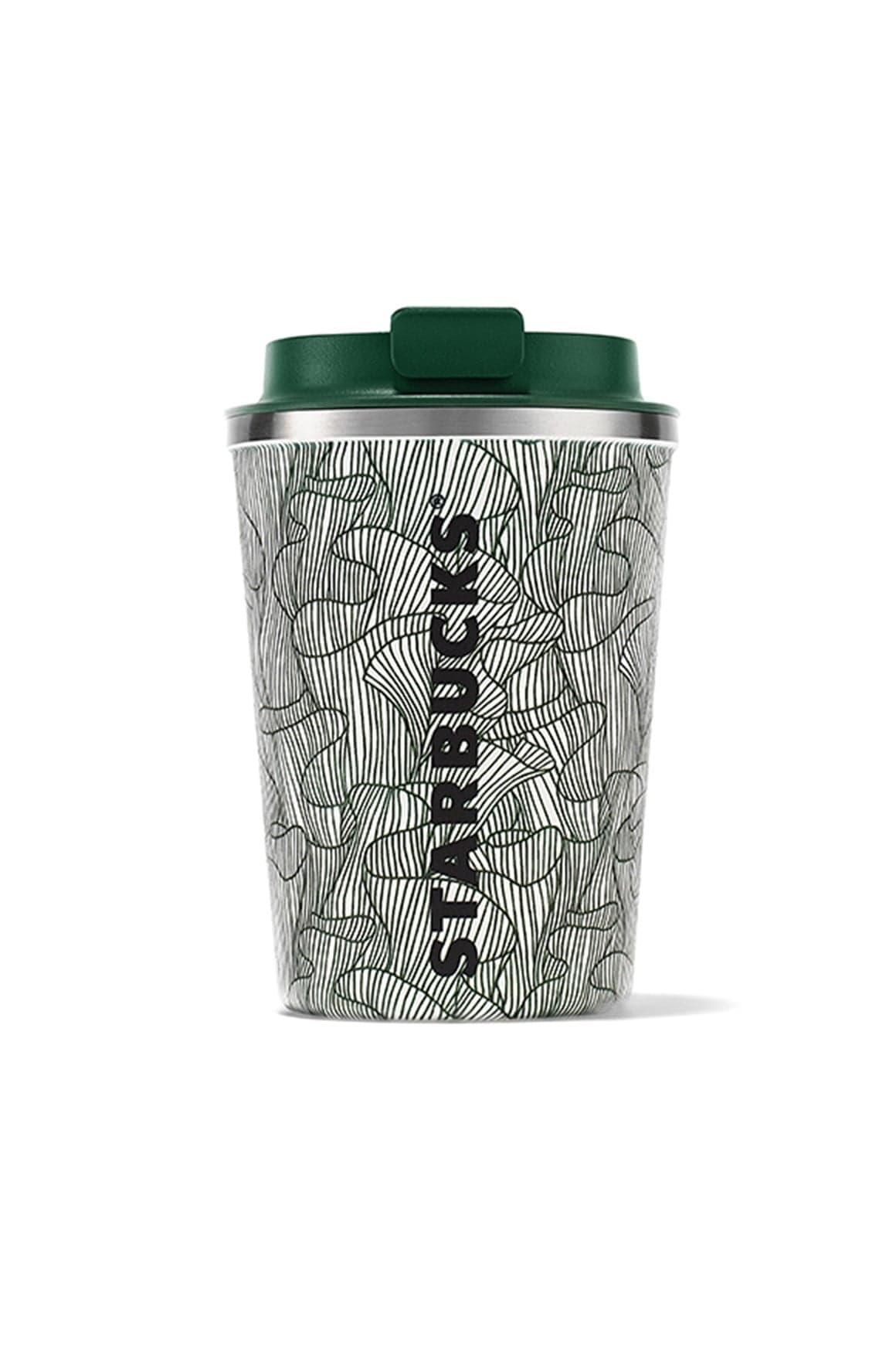 Starbucks® Paslanmaz Çelik Dalga Desenli Termos 355 ml - 11139776
