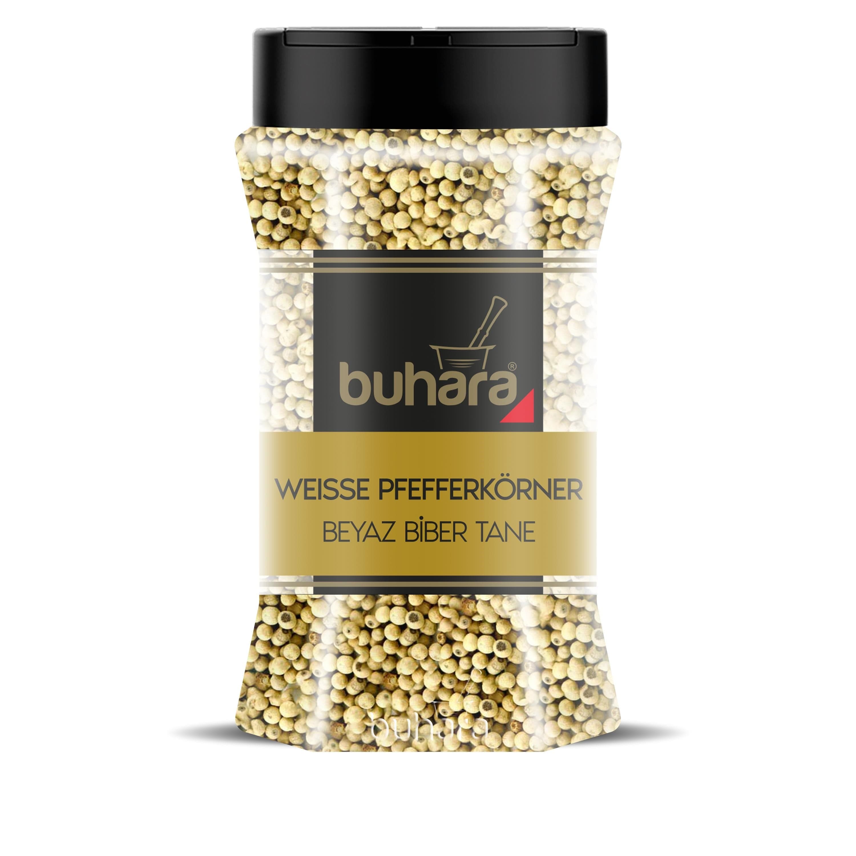 BUHARA BEYAZ BİBER TANE 150 GR PET - Beyaz Biber