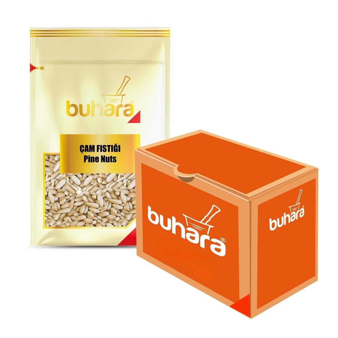 BUHARA TOPTAN ÇAM FISTIĞI 20 GR x 12 Ad.