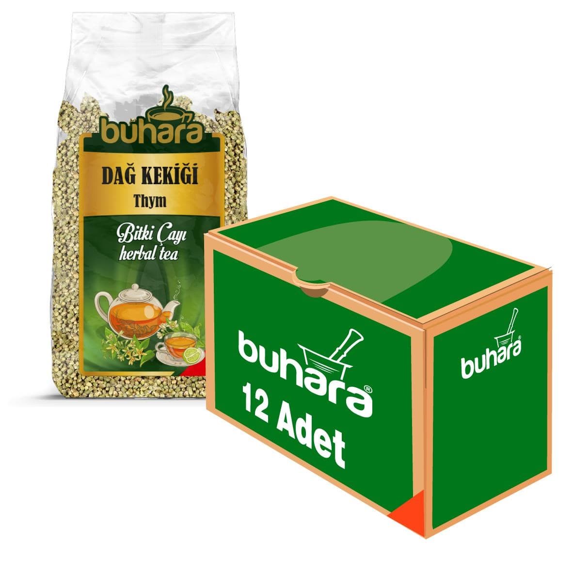 BUHARA TOPTAN DAĞ KEKİĞİ 50 GR. x 12 AD.